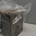 6 Slots Automatic Watch Winder, Wooden Watch Case with Serenity Backlight, Super Quiet Motor, Soft Watch Pillows for Women and Man Watches, USB Powered Supply, Balck