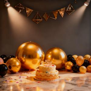 Inflatable Mirror Ball Set - Airtight PVC Spheres for Parties, Weddings, and Events. Perfect for Decoration, Hanging, and Displays. Includes Electric Pump (Gold, 24in-2pk_32in_39in_47in_71in)