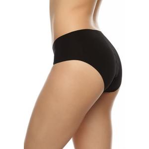 Women Underwear Seamless Full Coverage Cotton Briefs No Show Invisible Stretch Hipster Ladies Panties 4 Pack Black M-L