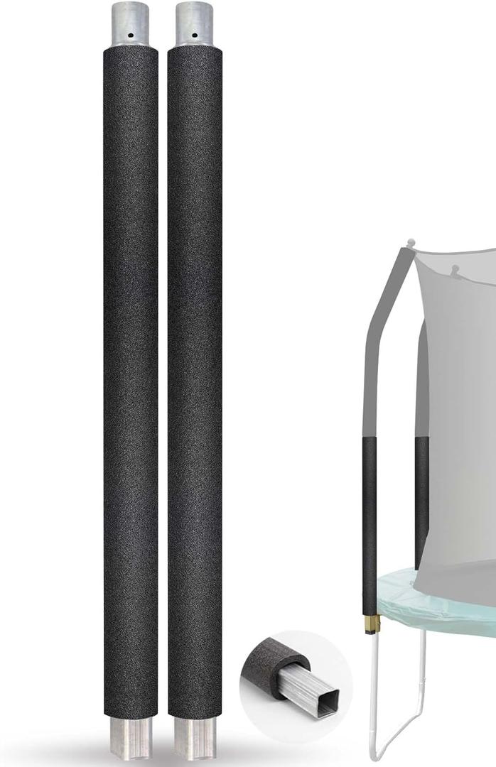Trampoline Poles Replacement for Skywalker Or Jumpzylla,Galvanized Trampoline Enclosure Pole for Skywalker or Jumpzylla,Replace Parts#4201 4202 4135 OR for Jumpzylla 8ft 10ft&12ft 14ft