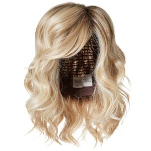 Raquel Welch Editor's Pick Layered Shoulder Length Bob Wig by Hairuwear, Large Cap Size, SS19/23 Shaded Biscuit