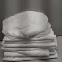 Simple&Opulence White Linen Tablecloth for Rectangle Tables-60120 Inch, 100% Linen Farmhouse Tablecloth for 10-12 Seat Dining Table, Stonewashed Extra Large Tablecloth for Banquet, Dinner, Wedding