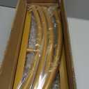 Vincidern 6.6 FT Wedding Arch Backdrop Stand for Parties, Balloon Arch Stand, Wedding Arches for Ceremony, Metal Arch Backdrop Stand for Bridal Baby Showers, Birthday Party Decoration Door Frame Gold