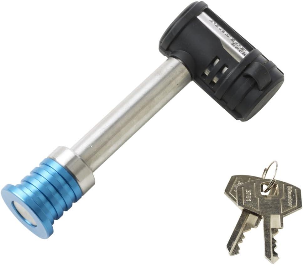 Master Lock 1480DAT Stainless Steel Receiver Lock for 5/8 in. Receiver Hole