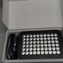 LED Red Light Therapy for Body Infrared Red Light Therapy Red Light Panel Red Light Therapy Device Red Light Therapy for Face (Black)