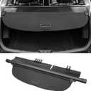 Motoforti Car Retractable Cargo Cover for Honda CRV 2017-2022 Rear Trunk Parcel Shelf Luggage Security Shield Shade, Canvas, Black Carbon Fiber Pattern