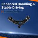 Front Lower Suspension Control Arm for Mazda 3/3 Sport 19-25