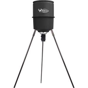 WILDGAME INNOVATIONS Quick-Set 270 lb Game Feeder with Digital Timer | Durable Tripod Corn/Pellet Hunting Feeder