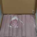 Ling's Moment Wedding Chiffon Chair Sashes Cover Aisle Decorations Draping Fabric Wrinkle-Free with Tie 16 Pcs Dusty Rose & Mauve for Party Ceremony Reception Floral Arrangement Banquet Outdoor Decor