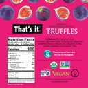 That's it Organic Dark Chocolate & Fig Truffles. 100% Plant-Based, Vegan, Gluten-Free, All Natural, BBD: 12/23/2027 (3 Pack)