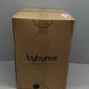 BYBYME Tri-Folding Corduroy Mattress, 6 Inches Gel Folding Mattress Topper, Foldable Soft Guest Bed Camping Pad, Washable Cover (Grey, Twin)