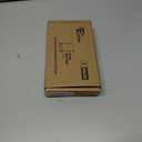 EHWINE 2 Pack Acrylic Sign Holder 4 x 6, Double Sided Gold Picture Frame Stand up Table Top Sign Holders, Clear Display Stand Menu Flyer Holder for Wedding Party