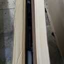 Folding Desk - 31.5" Wood Top Foldable Desk for Small Spaces | No Assembly Required Compact Table for Home Office, Writing, and Study (Brown)