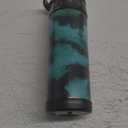 THERMOS FUNTAINER 16 Ounce Stainless Steel Vacuum Insulated Bottle with Wide Spout Lid, Galaxy Green