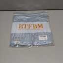 BTFBM Summer Dresses for Women 2025 High Neck Casual Sleeveless Bodycon Formal Ruched Cocktail Club Party Mini Dress (Blue, XL)