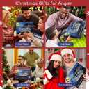 Fishing Advent Calendar 2025,24 Days Christmas Countdown,Fishing Lure Advent Calendar 2025 Men,Fishing Lures Set for Fisher Men Adult Teens Surprise