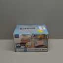 Vacuum Storage Bags with Electric Air Pump, 30 Pack Compression Bag, Space Saving Vacuum Sealer Bags for Clothes, Blanket, Duvets, Pillows, Comforters Travel, Two Compressing Ways