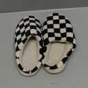 Guyarns House Slippers for Women & Men - Fuzzy, Casual Indoor/Outdoor Shoes with Memory Foam & Faux Fur Lining 42-43