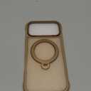 O3 Mag-Stand Designed for iPhone 17 Pro Max Case with 360 Spin Stand, [Compatible with MagSafe][Super Skin Feeling] Translucent Matte Magnetic Slim Phone Case 6.9 inch, Desert Gold