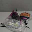 Lulu Home Halloween Yard Stake, 46.4" Solar Lighted Metal Pumpkin Head Scarecrow Stake, Outdoor Decoration Garden Lawn Driveway Yard Sign for Halloween