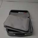 COLCASE Fireproof Document Box, Hard Case Fireproof File Organizer with Lock Hard-Shell Design Fireproof Water Resistant Safe Box for Important Documents Certificates Laptop Passports Gray