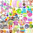 212-Pack Assorted Party Favors Gift Toy Set for Boys Girls, Novelty Items for Events, Prize Drawings, Carnival Favors, Surprise Bag Fillers, Celebration Supplies Class Gift for 3 Years and Above