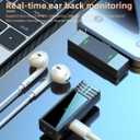 Lavalier Microphone for iPhone 8-14 Pro Max, Wireless Noise Cancellation Dual 2.4Ghz Mic Audio Noise Canceling, 175ft Transmission, Plug-Play Mini Lapel Mic