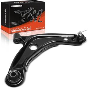 A-Premium Front Right Lower Control Arm, with Ball Joint & Bushing, Compatible with Toyota Yaris 2006-2018, Prius C 2012-2019 & Scion xD 2008-2014