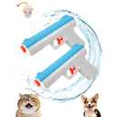 Carivozen Squirt Spray for Cats Dogs Training, Cat Deterrent, Water Spray Pistols for Dogs Cats Pets Training, Adults Size, 2 Pack, [Upgraded v3.0]