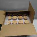 12 Pcs Christmas Glass Cups 16 oz Drinking Glasses with Bamboo Lids and Straws Christmas Iced Coffee Cup Drinkware Santa Snowflake Tumbler Holiday Mugs Xmas Gift for Women Mom (Stylish Style)