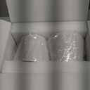 Cordless Table Lamps Rechargeable Set - 2 Pack Black 4000mAH Battery Operated Lamps for Decor, 3000K Stepless Dimming Touch Control Wireless Lamps for Bedroom, Dining Table, Living Room, White Shade