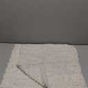 MIULEE Pack of 2 Corduroy Decorative Throw Pillow Covers 18x18 Inch Soft Boho Striped Pillow Covers Modern Farmhouse Home Decor for Sofa Living Room Couch Bed Cream White