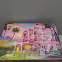 Villa Playset for Girls Ages 3-7, 4-Story 12 Room House with 2 Dolls, Furniture and Accessories, Indoor Playset Girls Toys for Ages 6-8, Pretend Toddler Toy, Birthday Gifts for Kids 4-8