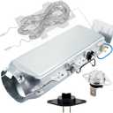 Upgraded DC97-14486A Dryer Heating Element Compatible with Samsung DV40J3000EW/A2 DV42H5000EW/A3 DV45H7000EW/A2 DVE50M7450W/A3 DV42H5200EW/A3 DV48H7400EW/A2 by AMI PARTS