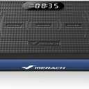 MERACH Vibration Plate Exercise Machine, Vibration Plate 440 Lbs Capacity, Bluetooth and Silicone Pedal, Stimulate Deep Fat, Vibration Plate for Lymphatic Drainage, Vibrating for Weight Loss