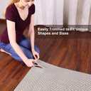 Veken Non Slip Rug Pad Gripper 2x8 Ft, Carpet Liner for Hardwood Floors and Finishes, Under Area Rugs Anti Skid Mat, Keep Rugs Safe and in Place