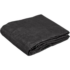 Horizon Pool Liner Pad for Above Ground Oval Pools, One Piece, Pre-Cut Pool Mat for The Floor, Swimming Pool Liner Protector, Black (15 x 24 Foot)