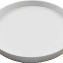 Reptile Food Bowl OMEM Water Dish,Feeding Dish, Birds Bowl (S, White)