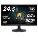 Alienware AW2524H Gaming Monitor - 24.5-inch 480Hz 1ms IPS Anti-Glare Display, HDMI/DP/USB, Height/Tilt/Swivel/Pivot Adjustable, Dell Services - Dark Side of The Moon, Black