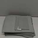 Hanging Shoe Organizer for Closet with Side Mesh PocketsHat Racks for Baseball CapsShoe and Hat Holder & Storage8-ShelfGray1 Pack