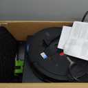 ECOVACS DEEBOT T50 PRO Omni Robot Vacuum and Mop, 3.19 Ultra-Slim, 15,000Pa Suction, ZeroTangle 2.0, TruEdge 2.0, AIVI 3D Obstacle Avoidance, Auto Mop Wash & Dry, Self-Emptying, Ideal for Pet Hair (Black)