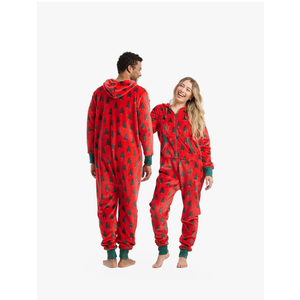 Family Hooded Fleece Jumpsuit Size 2