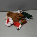 Aliceset 4 Pieces Cat Christmas Outfit with Collar Christmas Pet Costume Adjustable Christmas Cat Costumes Elk Reindeer Christmas Hat Cats Clothes Cute Cat Cape for Christmas Puppy Cat, 4 Designs