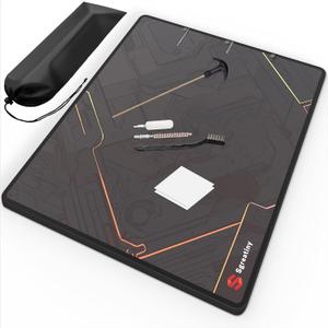 Large Gun Cleaning Mat,Work mat,Double Thickness Anti Slip Pads,Table-gripping Gunsmith Mat,Protective Workbench Mats,Rifle,Pistol,Shotgun Cleaning Mats for All Guns