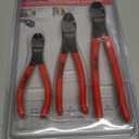 Knipex 002005S2 High Leverage Diagonal Cutter Pliers Tool Set - 3 Piece