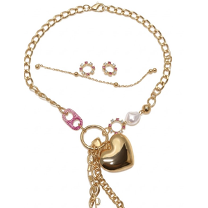 Matching Necklace And Earrings