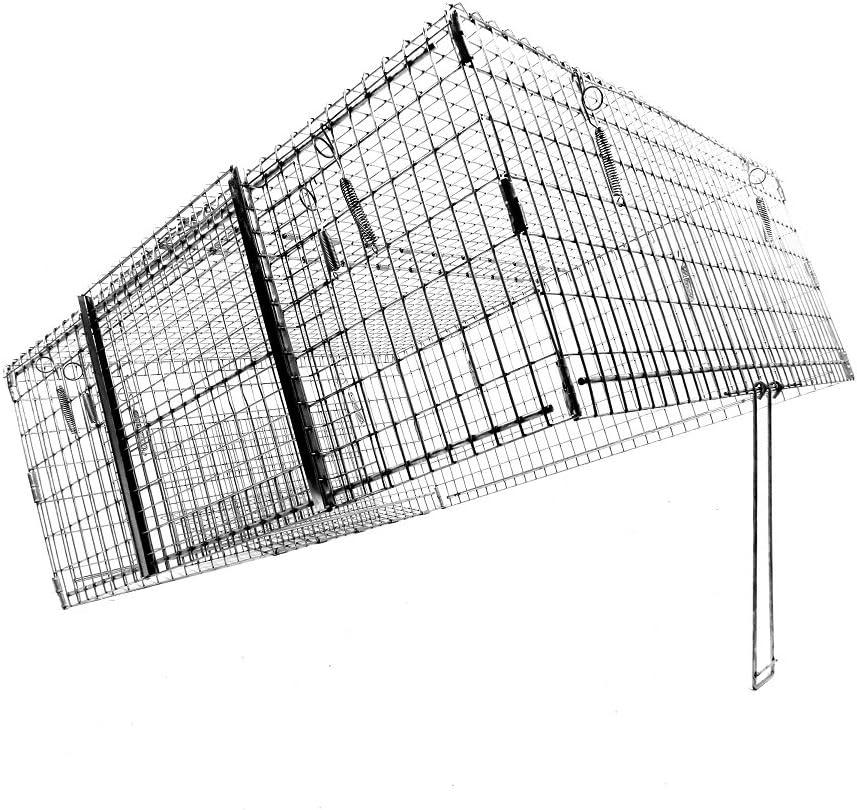 Tomahawk Live Trap - Model DT1 - Tomahawk TNR Series Neighborhood Cats Drop Trap - 36x36x14 Collapsible