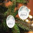 Retirement Christmas Ornament 2025, First Christmas Retired Ornament 2025, Retirement Gifts for Women 2025, 2.9" Ceramic Retired Gifts Keepsake