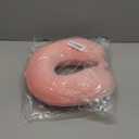 Travel Pillow - Memory Foam Neck Pillow Support Pillow,Luxury Compact & Lightweight Quick Pack for Camping,Sleeping Rest Cushion (Pink)