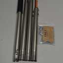 58in Crack Weeder with Spring Steel L-Shaped Blade Adjustable Stainless Steel Handle Garden Crevice Weeding Tool for Sidewalks, Driveways, and Patios